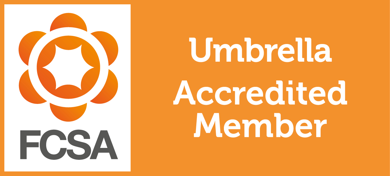 FCSA Accredited Member - Umbrella badge